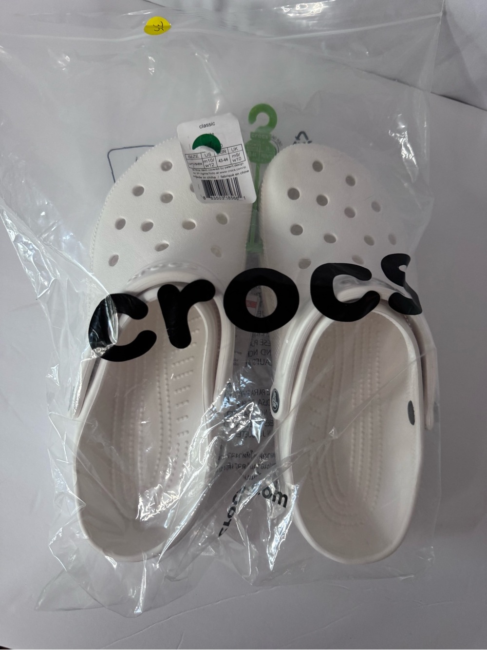 CROCS Classic Clog in White